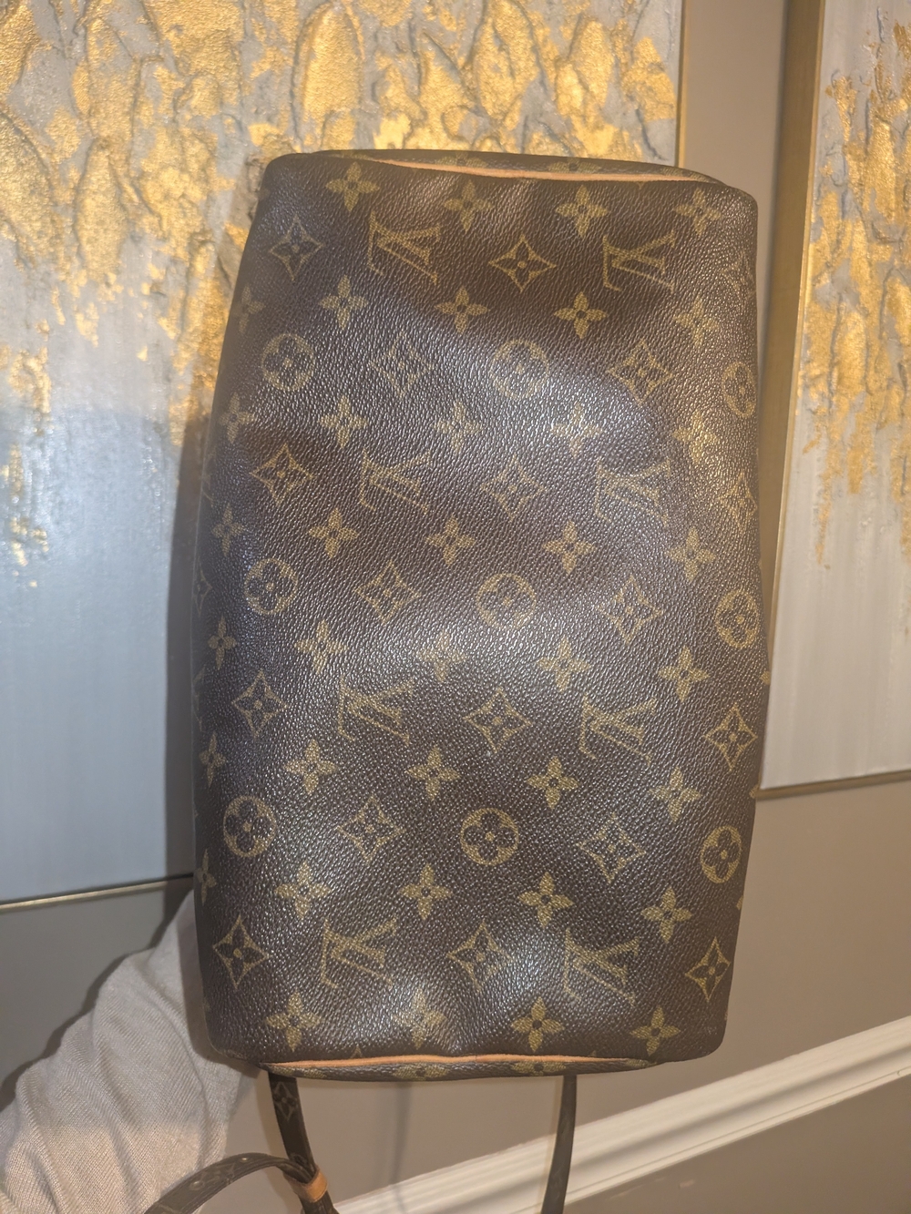 Louis Vuitton Monogram Speedy 30 With Free Adjustable Strap - Picture 6 of 17